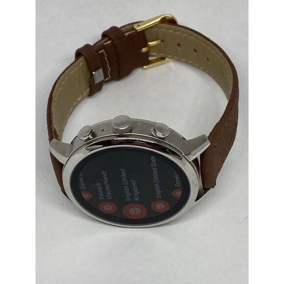 Fossil Gen 4 Authentic Digital Dial Smart Watch Custom Band FTW6017 DC107 - Picture 9 of 12